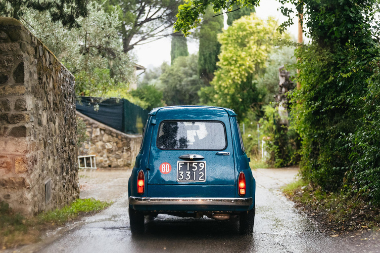 Florence: Countryside Vintage Fiat 500 Driving Tour