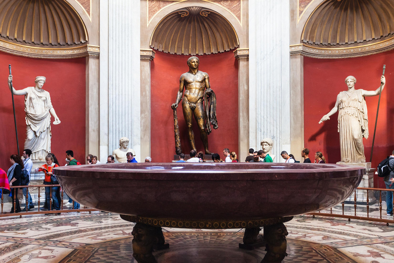 Rome : Visite des musées du Vatican, de la chapelle Sixtine et de la basiliqueVisite guidée en espagnol