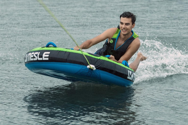 Ibiza: Fun Private Boat with Donut Ride & Snorkeling