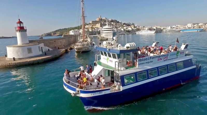 Da Ibiza: biglietto del traghetto di andata e ritorno per Formentera nello stesso giorno