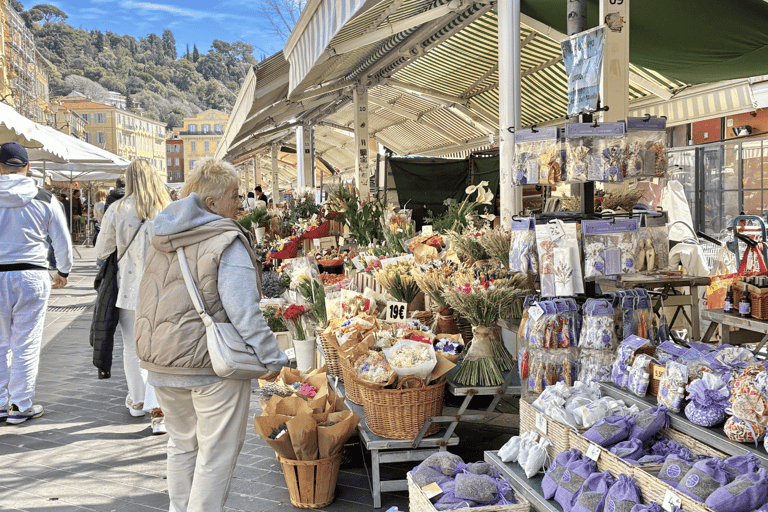 Nice: Old Town, Flower Market & Panoramic Views Walking Tour Nice: Old town & Marché aux Fleurs - Private Walking Tour