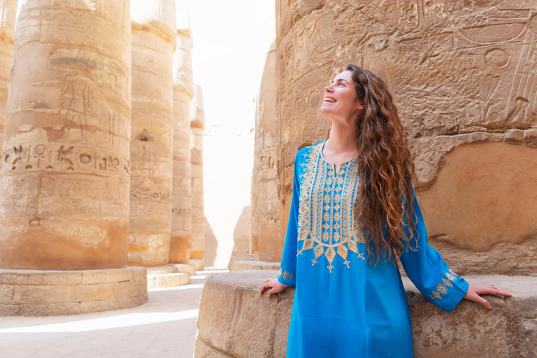 Luksor: bilet wstępu do świątyni w Karnaku z kodem QR