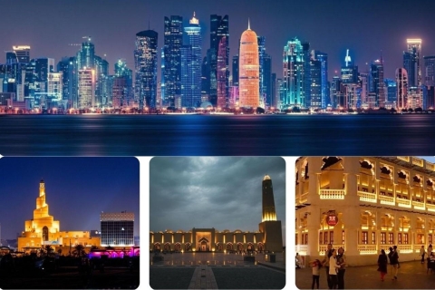 Doha Prywatna nocna wycieczka po mieście tranzytem z lotniska w Doha