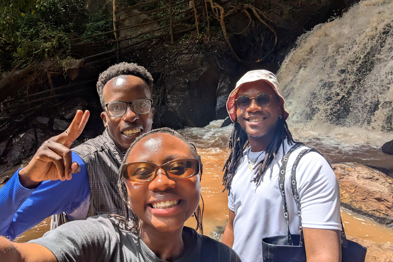 Karura Forest walking tour with nature and waterfalls.