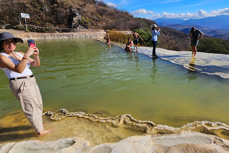 Hierve el agua: Dzień przygody, kultury i smaku