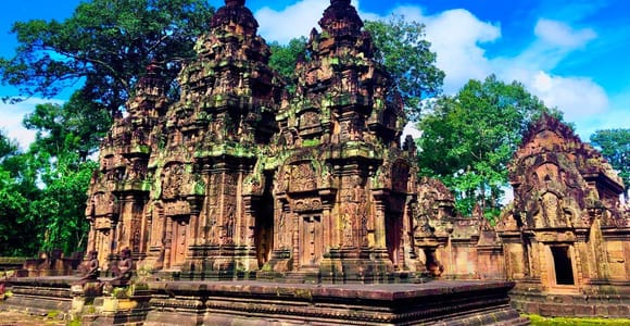 Full-Day Tour to Banteay Srey, Beng Melea & Kulen Mountain
