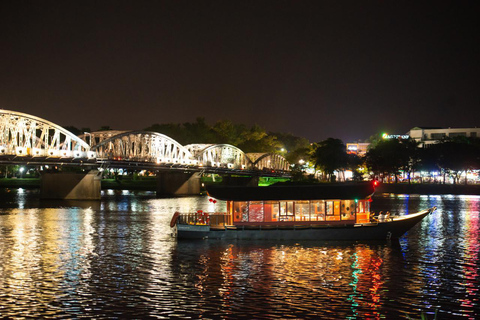 Hue After Dark: A Night of Flavors, Music & River Lights Private Transfer + Dinner
