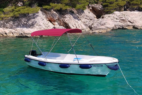 Dubrovnik: Rent a fun and easy to use boat without license 8 hours - Without pickup