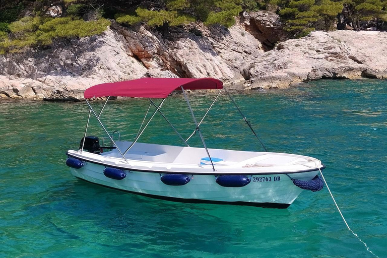 Dubrovnik: Rent a fun and easy to use boat without license 8 hours - Without pickup