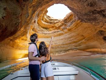 Armação de Pêra: Tour en barco por las 15 mejores cuevas de Benagil