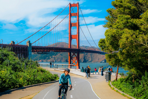 San Francisco: Cykeltur med Muir Woods och besök i SausalitoElektrisk cykel