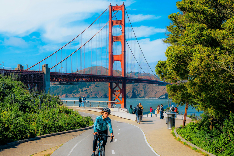 San Francisco: Cykeltur med Muir Woods och besök i SausalitoElektrisk cykel