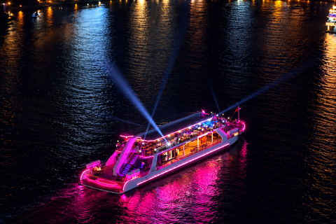 Da Nang: Han River Dinner Cruise with Private Table Options Upper-Deck Dinner — River & City Views