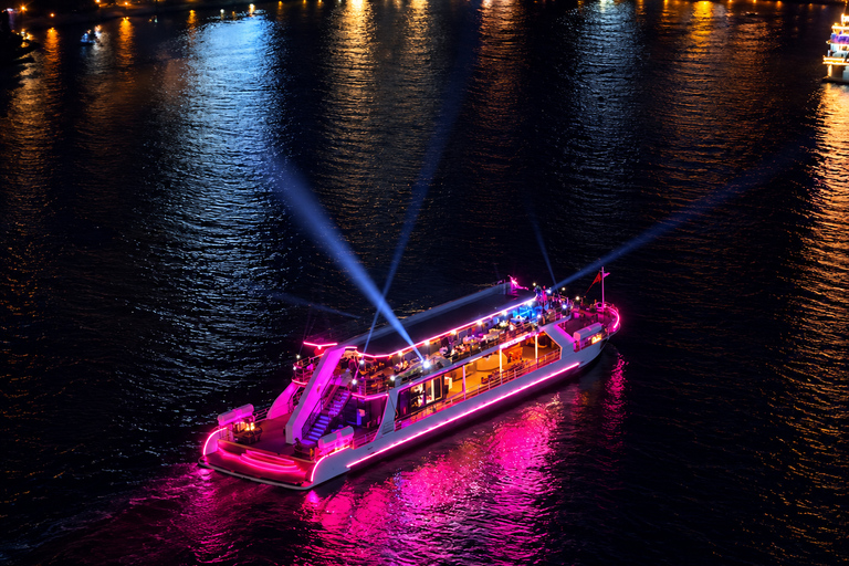 Da Nang: Han River Dinner Cruise with Private Table Options Upper-Deck Dinner — River & City Views