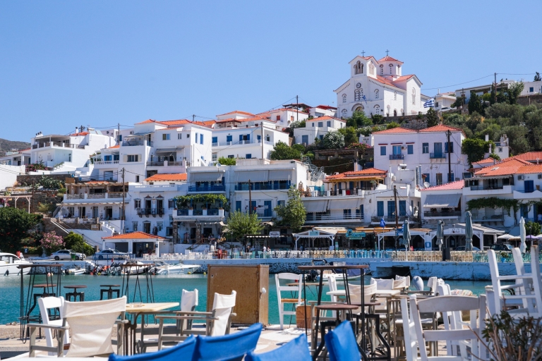 Andros Town Flughafen: Privater One-way-Transfer nach Andros