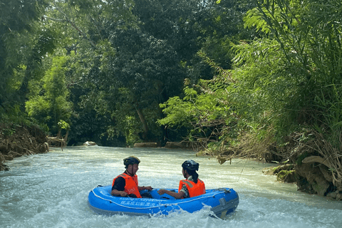 Chutes d&#039;eau de Kuang Si, Laos, Descente de rivière en rafting (billet unique)