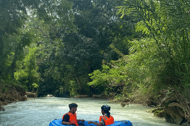 Cataratas de Kuang Si, Laos, Rafting no rio, bilhete único