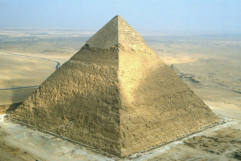 Rondleiding door de piramide van KhafreDagtour met gids naar piramides van Gizeh, inclusief de piramide van Khafre