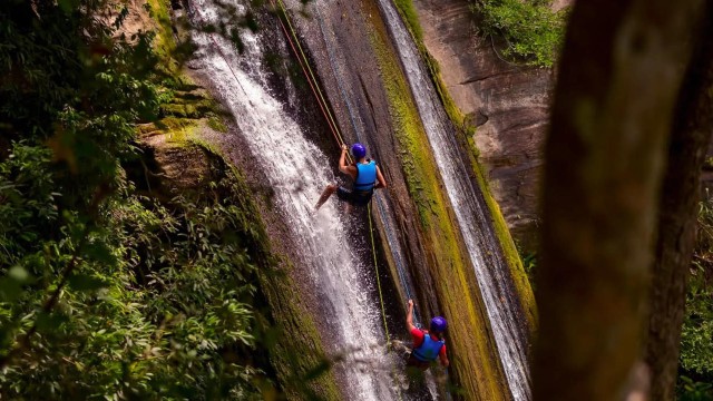 Visit From Ella - Waterfall Abseiling in Ella, Sri Lanka