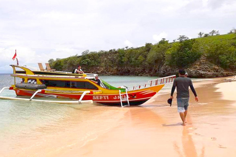 Exclusive One-Day Tour to Lombok's Pink Beach and 3 Gilis Private Small Groups Slot 1