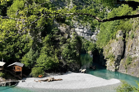 Koman Lake: Shala River Boat Trip with Free Parking