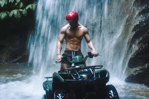 Ubud: Kuber single ATV Quad Adventure with Waterfall Track