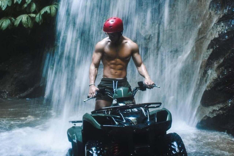 Ubud: Kuber single ATV Quad Adventure with Waterfall Track