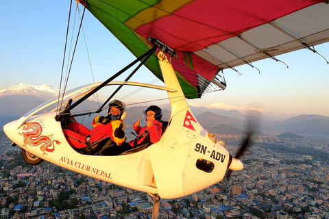 Depuis Pokhara : Vol ultra léger au-dessus de l'Himalaya