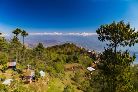 Moter bike ride Nagarkot Sunrise tourMotocyclette Excursion d'une journée au lever du soleil à Nagarkot