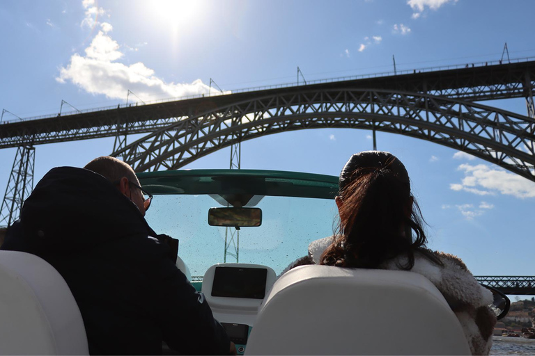 Porto: crociera sui ponti in una Fiat 500 Limited Edition