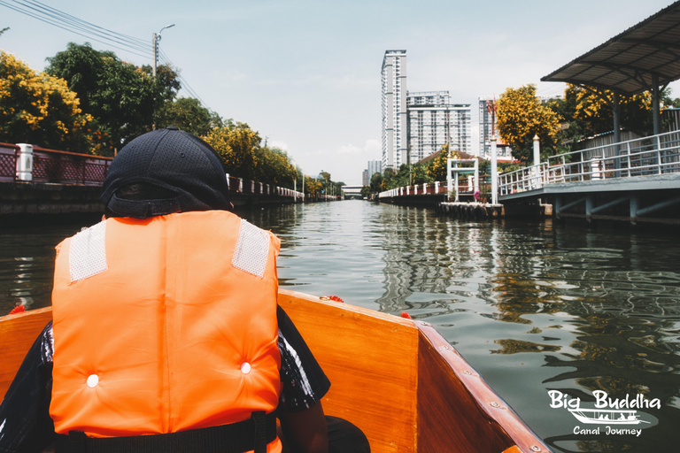 Big Buddha Canal Journey 1 Hour Private Big Buddha and Oneway Bts Wuttakard