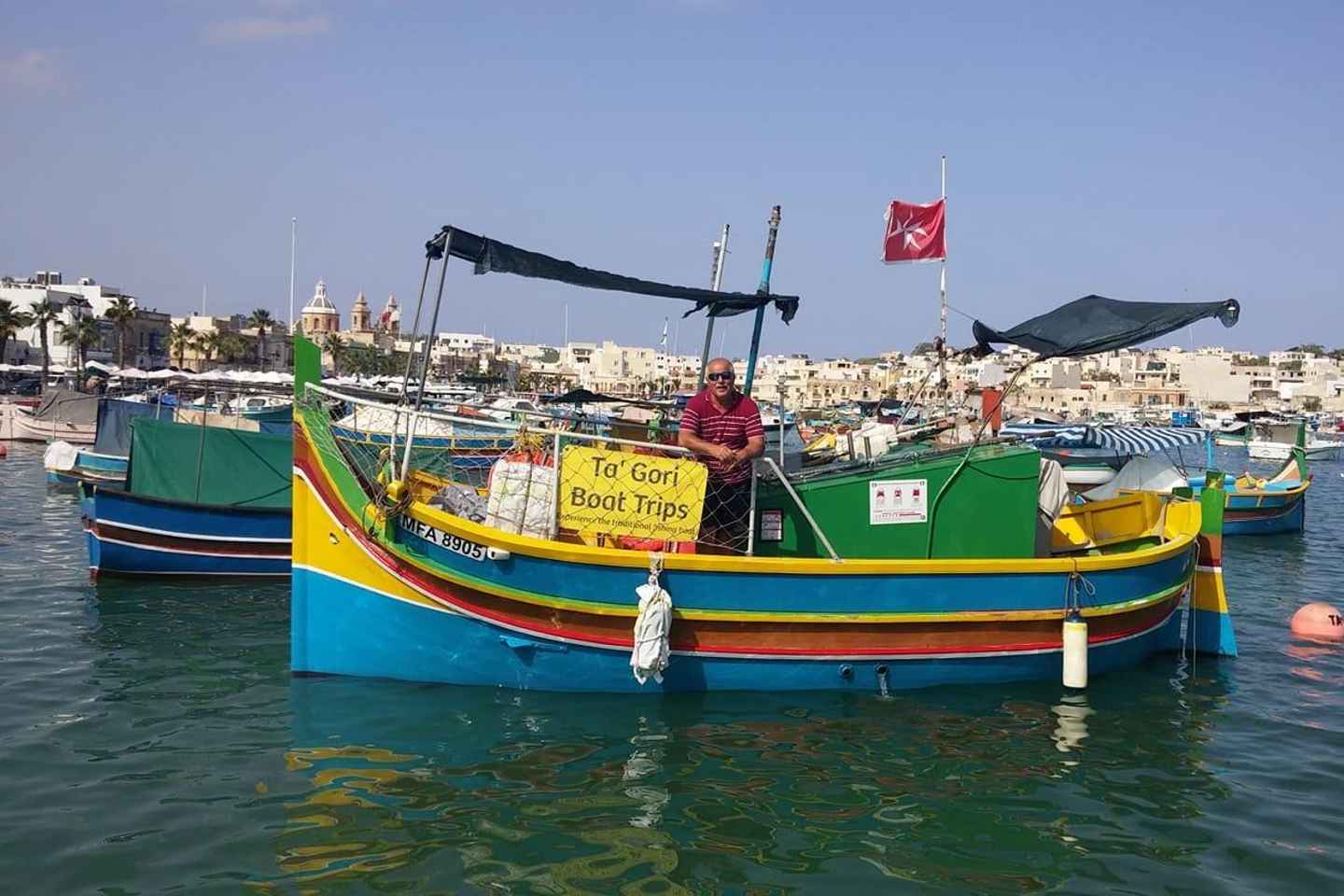 Bátsferð meðfram strönd Delimara frá Marsaxlokk, Malta