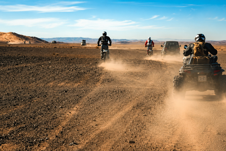 Lac Rose: Quad Biking and Canoe Ride on the Lake With round-trip transfer from Dakar