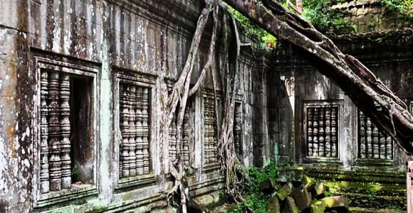 Adventure to Boeng Mealea and Koh Ker temple from Siem Reap