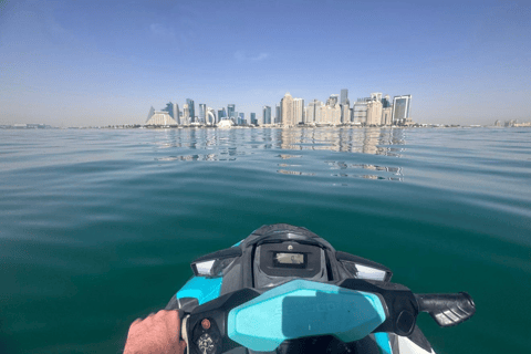Doha: Adrenaline-Filled Jet Ski Tour at Katara Beach 60-minute jet ski ride