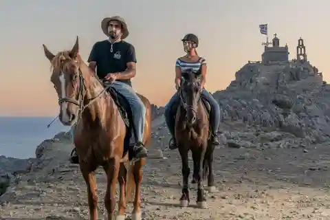 Crete Horse Riding: Saint Paisios Hill Trip