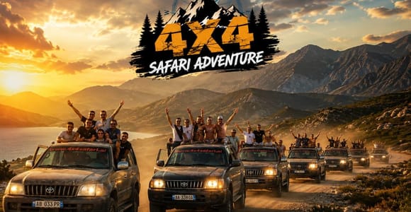 Sarandë/Ksamil : Off-Road 4x4 Safari Tour (Lunch Opsional)