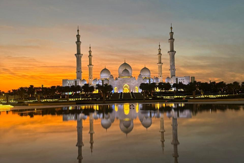 Abu Dhabi:Sheikh Zayed Grand Mosque Tour with Sunrise option Dubai:Abudhabi Grand Mosque Premium Tour With Audio Guide