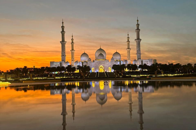 Abu Dhabi:Sheikh Zayed Grand Mosque Tour with Sunrise option Dubai:Abudhabi Grand Mosque Premium Tour With Audio Guide