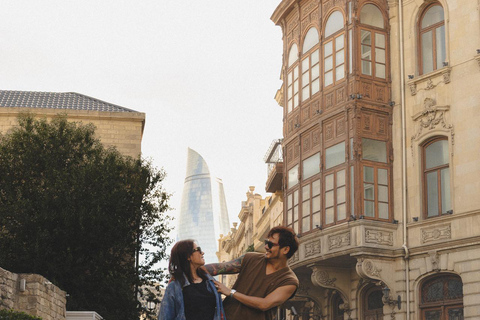 巴库城市与黄金时刻摄影体验巴库城市和黄金时刻摄影体验