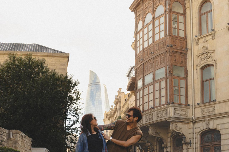 巴库城市与黄金时刻摄影体验巴库城市和黄金时刻摄影体验