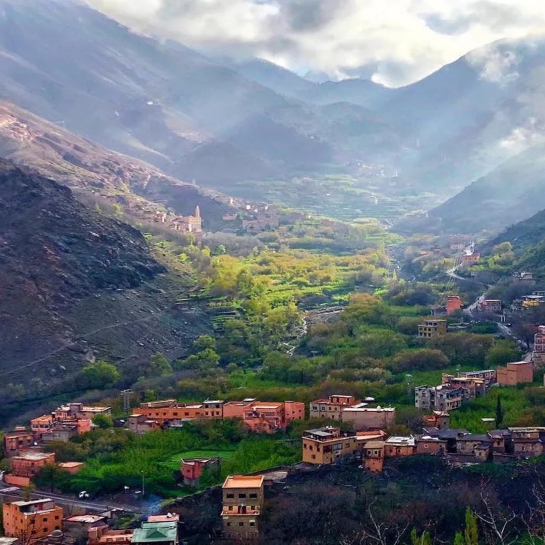 Depuis Marrakech : excursion d'une journée dans l'Atlas et déjeuner en option - trekking