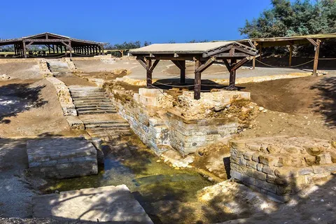 Da Amman: Visita al sito del Battesimo di Betania sul fiume Giordano