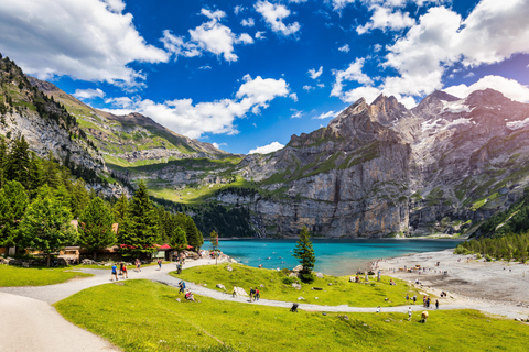 From Interlaken: Oeschinen Lake Scenic Hiking Tour
