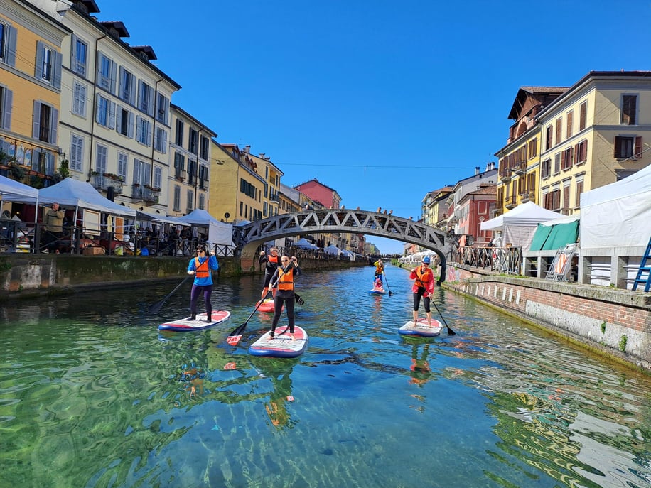 SUP on the Navigli: ...