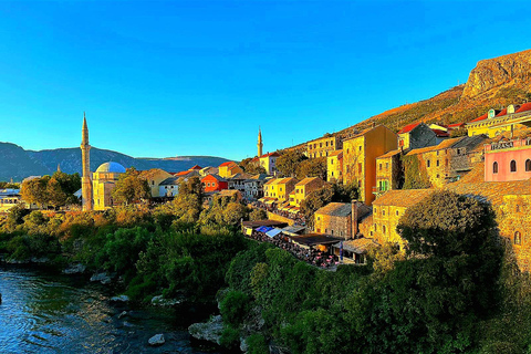 Mostar: Afternoon Guided Tour and Wine Tasting SUNSET TOUR 2025