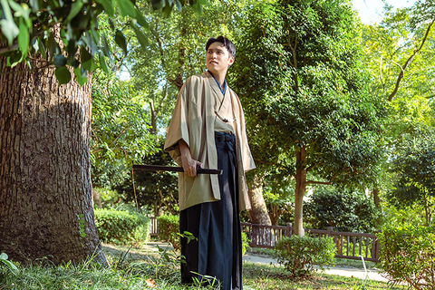 Osaka : Plan de location de Hakama pour une journéeLocation d'un hakama pour une journée