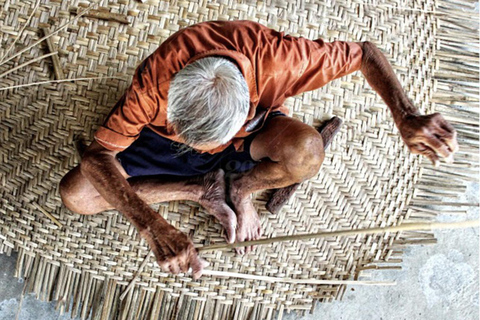 Hoi An: Landbouw- en visserstour met boottocht in een mandje