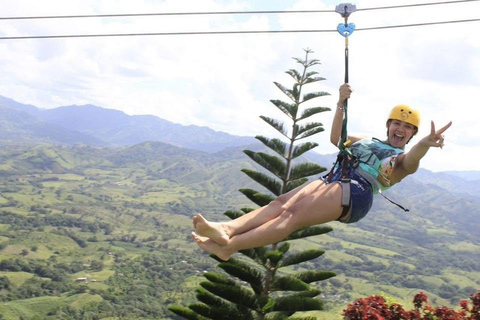 Miches: Zipline Montaña Redonda Tour