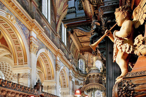 Londres : Visite d'une jounée en bus à Londres avec collationsTour en anglais sans le London Eye